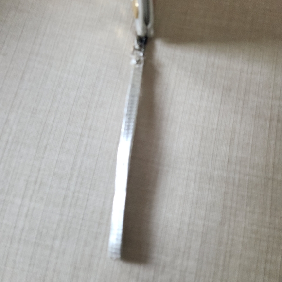 Marc by Marc Jacobs Emmy Envelope Leather Gold Studded and Silver Clutch - Picture 10 of 13